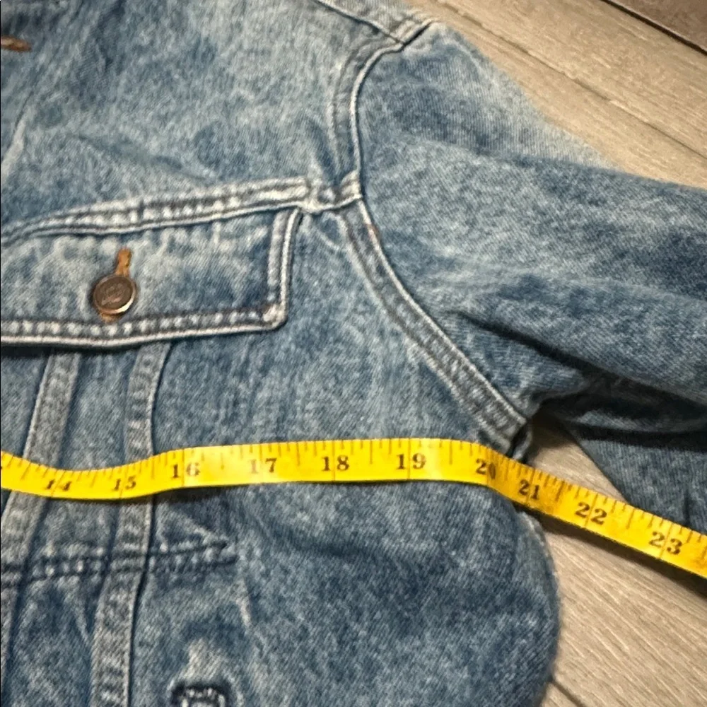 Dickies Women Sherpa lined Blue Denim Jacket size Small - Picture 6 of 10